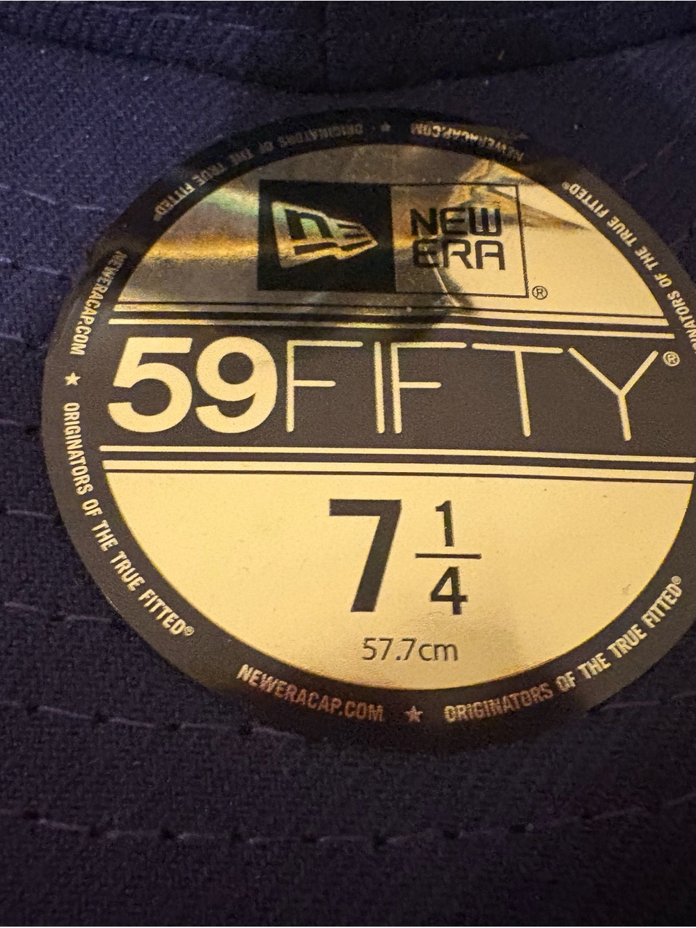 BRAND NEW Tampa Bay Devil Rays New Era Cap Hat Size 7 1/4 20th Anniversary Logo - Picture 3 of 8